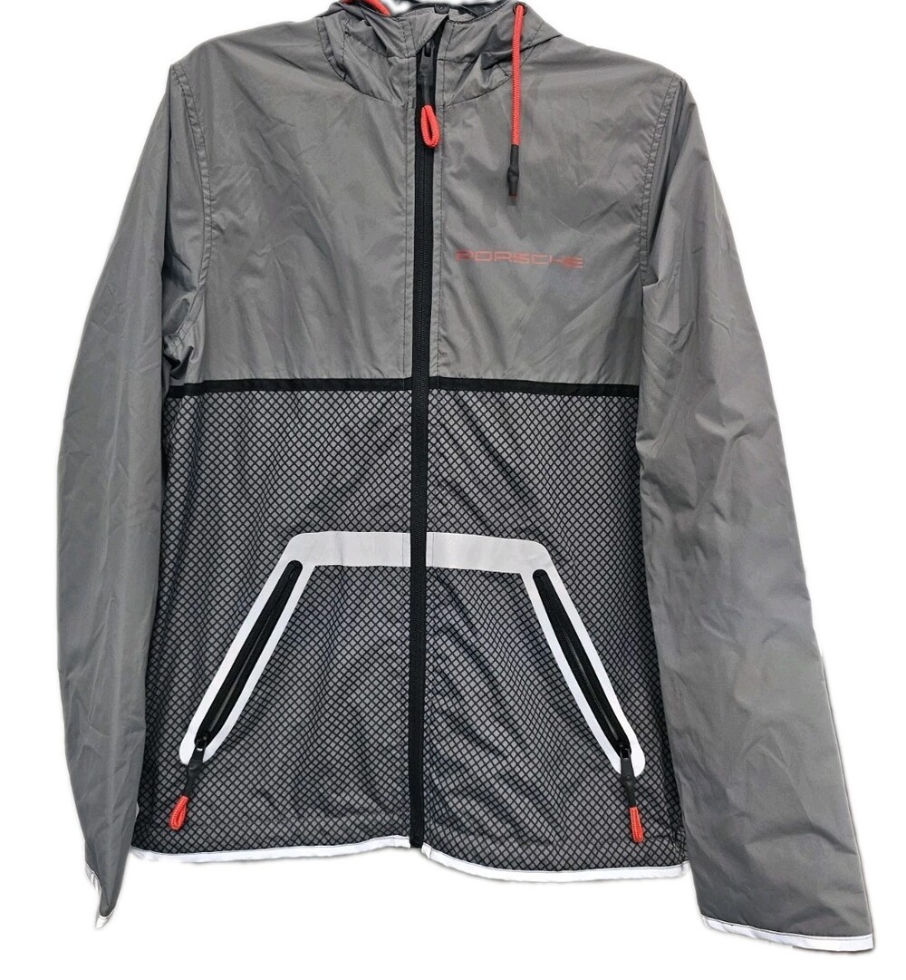 Porsche Driver's Selection Wind Jacket Windbreaker Racing Collection Sz Small